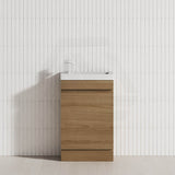 500mm Freestanding Bathroom Vanity with Kickboard 1-Door Multi-Colour Cabinet Only