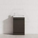 500mm Freestanding Bathroom Vanity with Kickboard 1-Door Multi-Colour Cabinet Only
