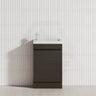 500mm Freestanding Bathroom Vanity with Kickboard 1-Door Multi-Colour Cabinet Only