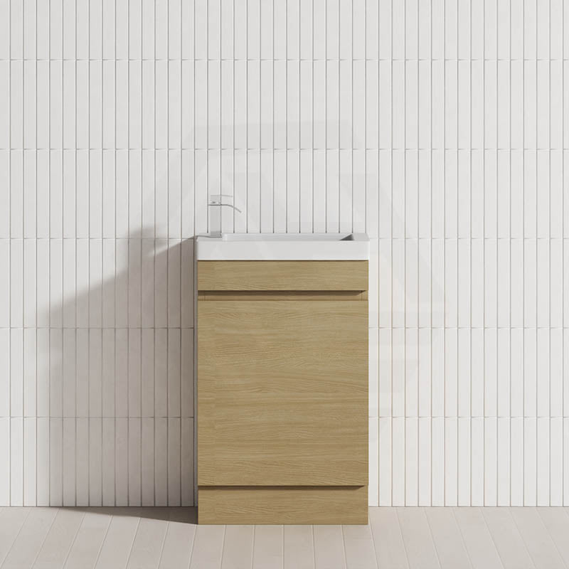 500mm Freestanding Bathroom Vanity with Kickboard 1-Door Multi-Colour Cabinet Only