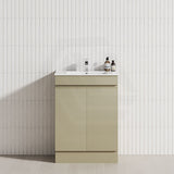 2-Door 600/750/900mm Freestanding Bathroom Vanity with Kickboard 600/750/900mm Multi-Colour Cabinet Only