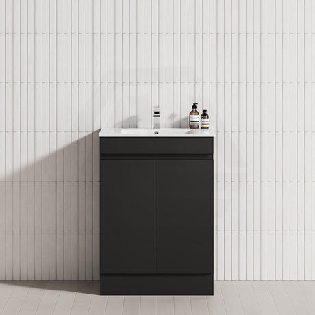 2-Door 600/750/900mm Freestanding Bathroom Vanity with Kickboard 600/750/900mm Multi-Colour Cabinet Only