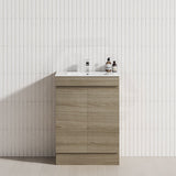 2-Door 600/750/900mm Freestanding Bathroom Vanity with Kickboard 600/750/900mm Multi-Colour Cabinet Only