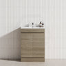 2-Door 600/750/900mm Freestanding Bathroom Vanity with Kickboard 600/750/900mm Multi-Colour Cabinet Only