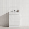 2-Door 600/750/900mm Freestanding Bathroom Vanity with Kickboard 600/750/900mm Multi-Colour Cabinet Only