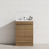 2-Door 600/750/900mm Freestanding Bathroom Vanity with Kickboard 600/750/900mm Multi-Colour Cabinet Only
