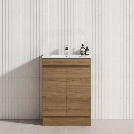 2-Door Narrow 600/750/900mm Freestanding Bathroom Vanity with Kickboard 600/750/900mm Multi-Colour Cabinet Only