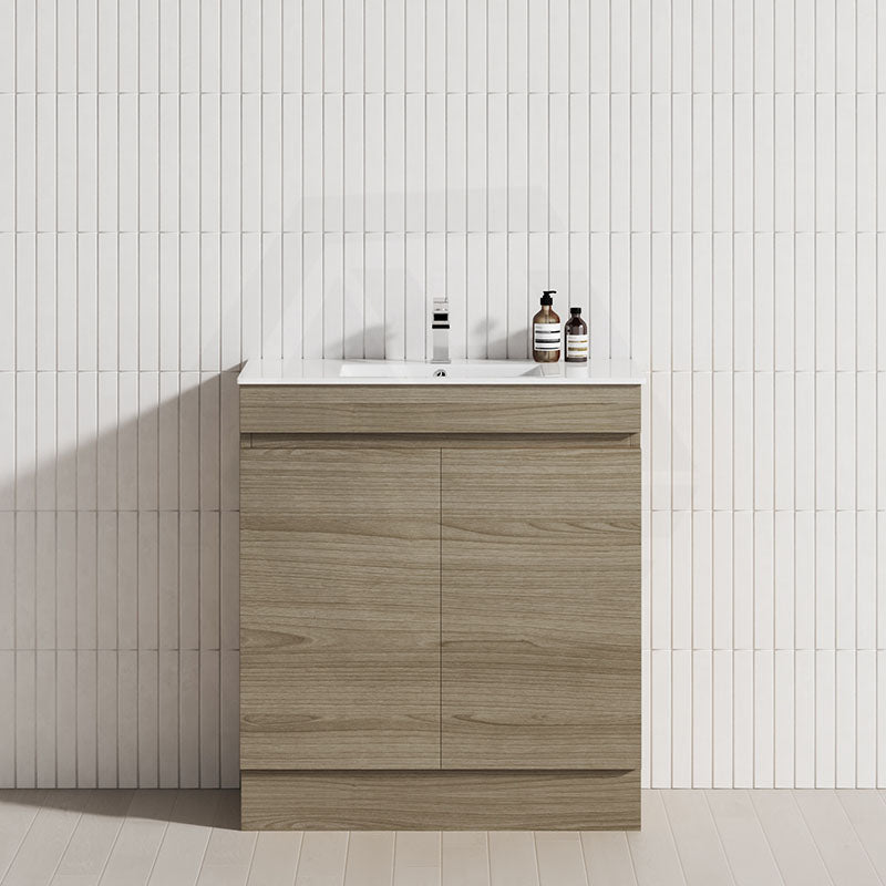 2-Door 600/750/900mm Freestanding Bathroom Vanity with Kickboard 600/750/900mm Multi-Colour Cabinet Only