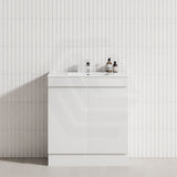 2-Door 600/750/900mm Freestanding Bathroom Vanity with Kickboard 600/750/900mm Multi-Colour Cabinet Only