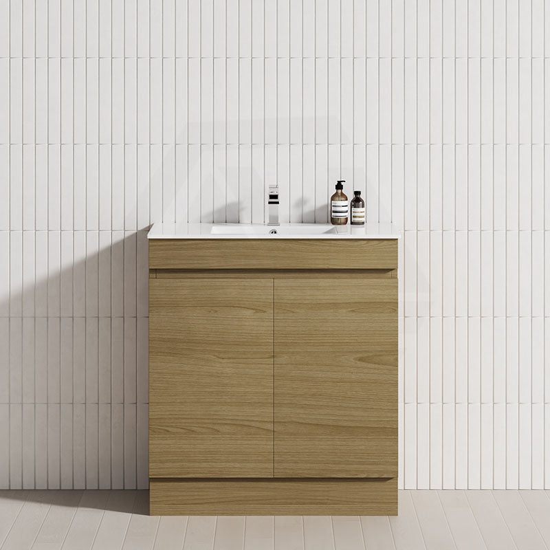 2-Door 600/750/900mm Freestanding Bathroom Vanity with Kickboard 600/750/900mm Multi-Colour Cabinet Only