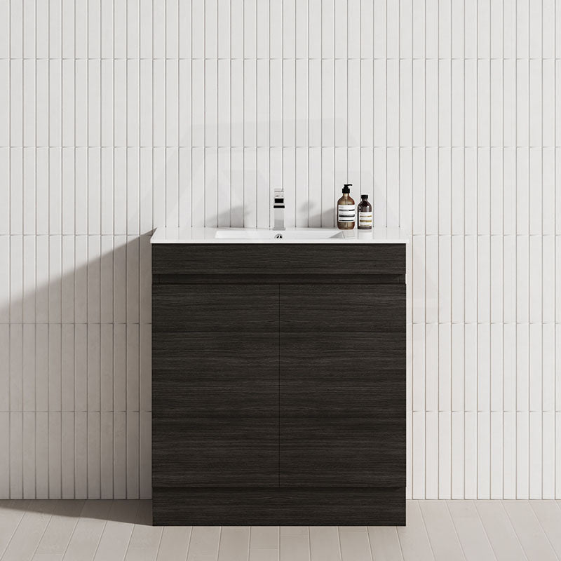 2-Door 600/750/900mm Freestanding Bathroom Vanity with Kickboard 600/750/900mm Multi-Colour Cabinet Only