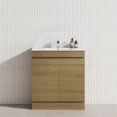 2-Door Narrow 600/750/900mm Freestanding Bathroom Vanity with Kickboard 600/750/900mm Multi-Colour Cabinet Only