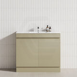 2-Door 600/750/900mm Freestanding Bathroom Vanity with Kickboard 600/750/900mm Multi-Colour Cabinet Only