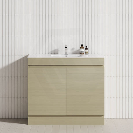 2-Door Narrow 600/750/900mm Freestanding Bathroom Vanity with Kickboard 600/750/900mm Multi-Colour Cabinet Only