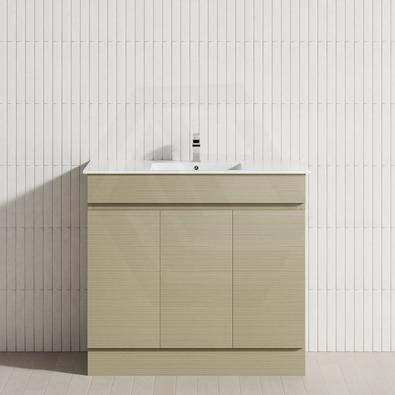 3-Door 900/1200mm Freestanding Bathroom Vanity with Kickboard 900/1200mm Single/Double Multi-Colour Cabinet Only