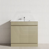 3-Door 900/1200mm Freestanding Bathroom Vanity with Kickboard 900/1200mm Single/Double Multi-Colour Cabinet Only