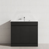 3-Door 900/1200mm Freestanding Bathroom Vanity with Kickboard 900/1200mm Single/Double Multi-Colour Cabinet Only