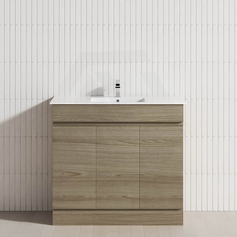 3-Door 900/1200mm Freestanding Bathroom Vanity with Kickboard 900/1200mm Single/Double Multi-Colour Cabinet Only