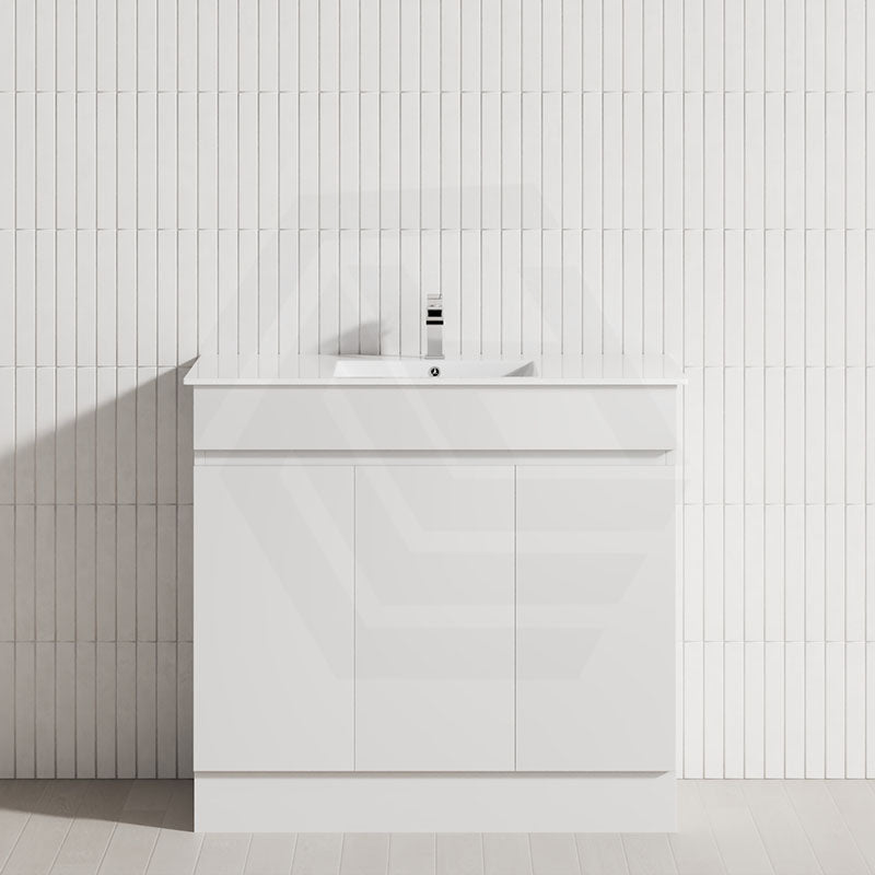 3-Door 900/1200mm Freestanding Bathroom Vanity with Kickboard 900/1200mm Single/Double Multi-Colour Cabinet Only
