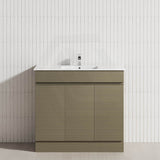3-Door 900/1200mm Freestanding Bathroom Vanity with Kickboard 900/1200mm Single/Double Multi-Colour Cabinet Only