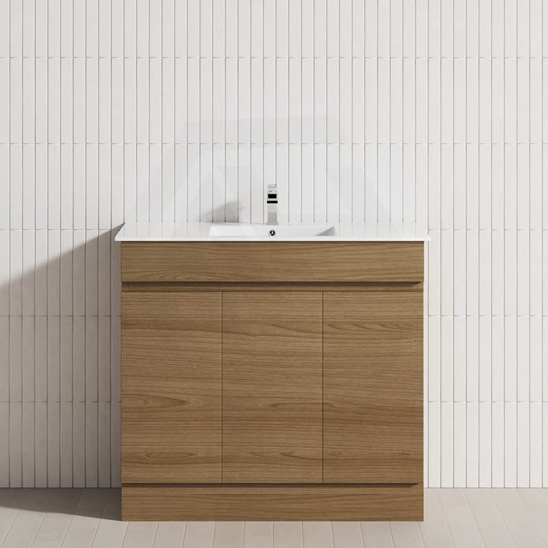 3-Door 900/1200mm Freestanding Bathroom Vanity with Kickboard 900/1200mm Single/Double Multi-Colour Cabinet Only