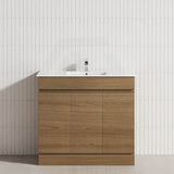 3-Door 900/1200mm Freestanding Bathroom Vanity with Kickboard 900/1200mm Single/Double Multi-Colour Cabinet Only