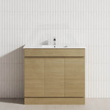 3-Door 900/1200mm Freestanding Bathroom Vanity with Kickboard 900/1200mm Single/Double Multi-Colour Cabinet Only