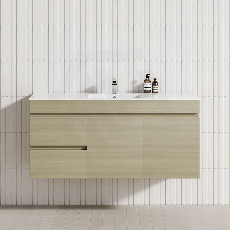 2-Drawer, 2-Door 900/1200mm Wall Hung Bathroom Floating Vanity Single Bowl Multi-Colour Cabinet Only
