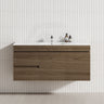 2-Drawer, 2-Door 1200mm MDF Wall Hung Bathroom Floating Vanity Only Single Bowl Variant Color Available