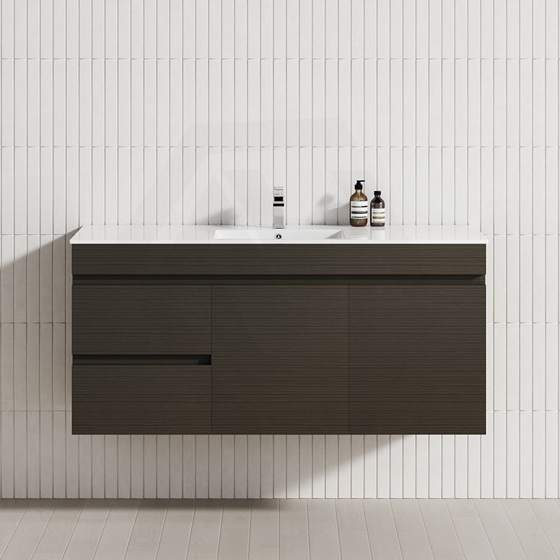 2-Drawer, 2-Door 900/1200mm Wall Hung Bathroom Floating Vanity Single Bowl Multi-Colour Cabinet Only
