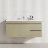 2-Drawer, 2-Door 900/1200mm Wall Hung Bathroom Floating Vanity Single Bowl Multi-Colour Cabinet Only