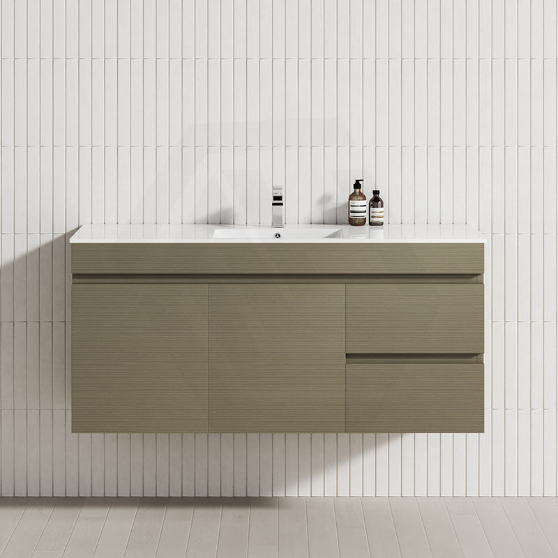 2-Drawer, 2-Door 900/1200mm Wall Hung Bathroom Floating Vanity Single Bowl Multi-Colour Cabinet Only