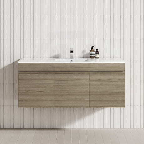 3-Door 900/1200mm Wall Hung Bathroom Floating Vanity Multi-Colour Cabinet Only