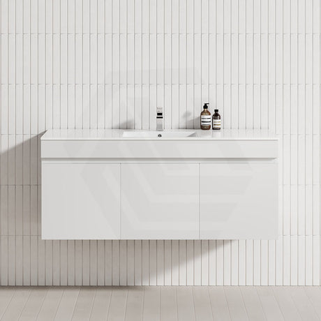 3-Door 900/1200mm Wall Hung Bathroom Floating Vanity Multi-Colour Cabinet Only