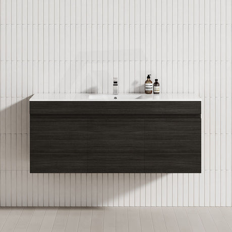 3-Door 900/1200mm Wall Hung Bathroom Floating Vanity Multi-Colour Cabinet Only