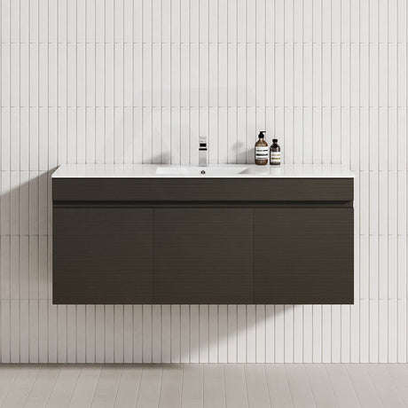 3-Door 900/1200mm Wall Hung Bathroom Floating Vanity Multi-Colour Cabinet Only