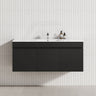 3-Door 1200mm MDF Board Wall Hung Bathroom Floating Vanity Only For Single/Double Bowls Variant Color Available