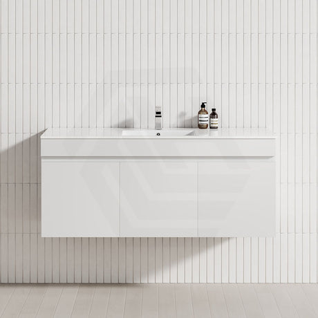 3-Door 900/1200mm Wall Hung Bathroom Floating Vanity Multi-Colour Cabinet Only