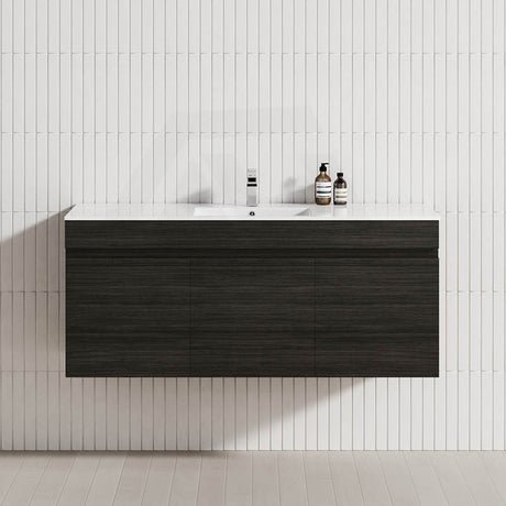 3-Door 900/1200mm Wall Hung Bathroom Floating Vanity Multi-Colour Cabinet Only