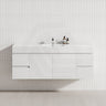 MCH 1500mm Matt White Wall Hung Vanity