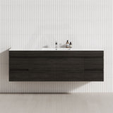 MCH 1800mm Shannon Oak Wall Hung Vanity