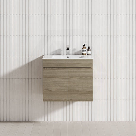 2-Door Narrow 600/750/900mm Bathroom Floating Narrow Vanity Multi-Colour Cabinet Only