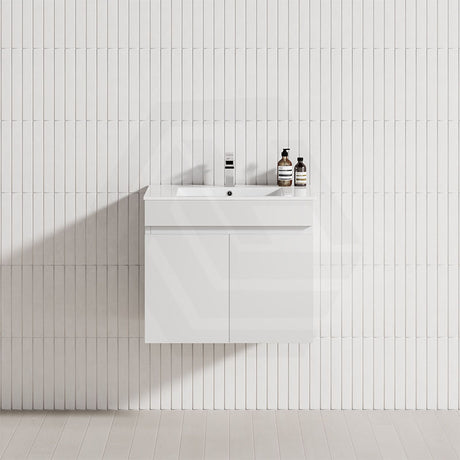 2-Door Narrow 600/750/900mm Bathroom Floating Narrow Vanity Multi-Colour Cabinet Only