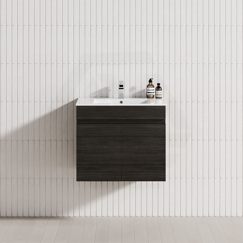 600mm floating Shannon Oak vanity