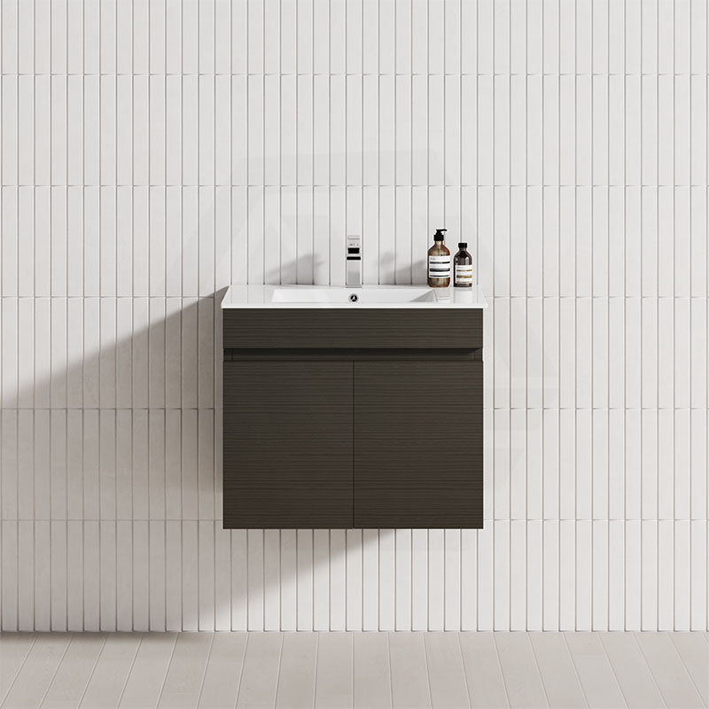 MCH 600mm Truffle Lini Wall Hung Vanity