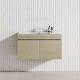 MCH 900mm Gesso Lini Wall Hung Vanity