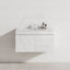 MCH 900mm Matt White Wall Hung Vanity