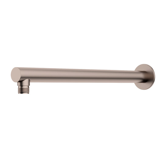 Meir 400mm Round Wall Mounted Shower Arm Champagne