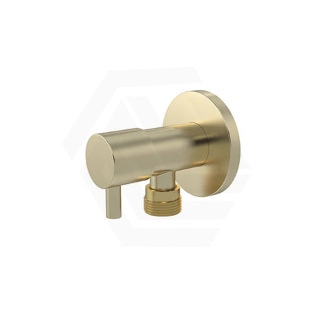 Meir Solid Stainless Steel Round Mini Stop Cistern Tap Variant Colour Available