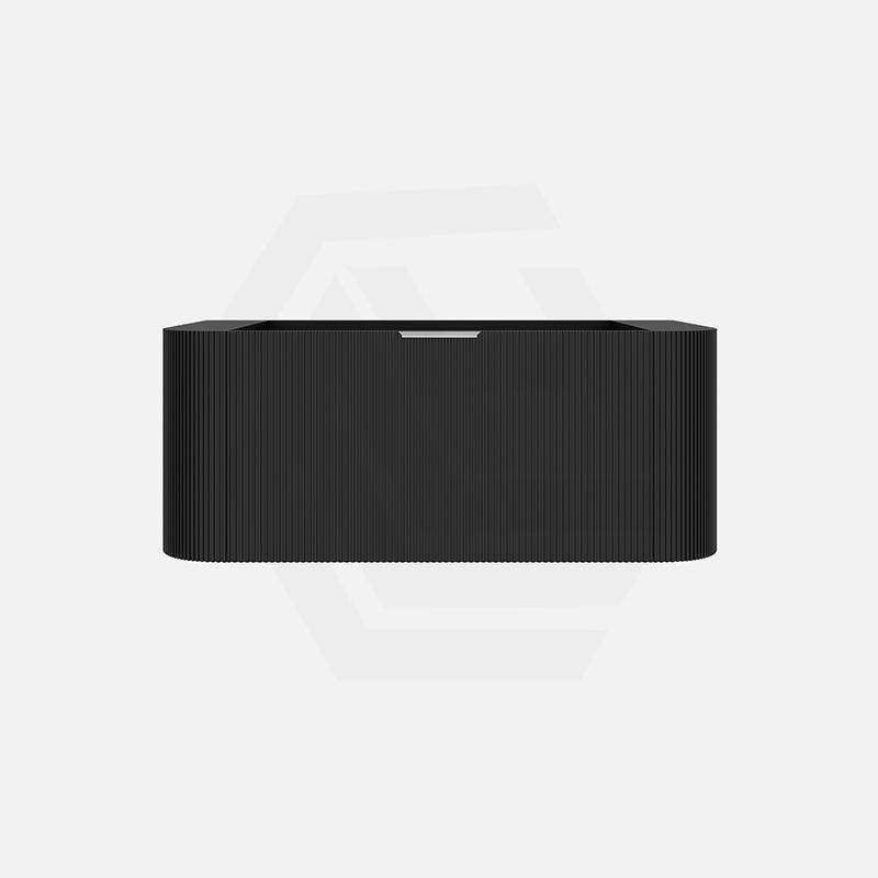 1200mm Ceto Avalon Matt White/Black Wall Hung Bathroom PVC Vanity Single/Double Bowls